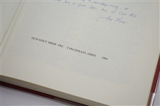 Three(3) Herbert Warren Wind Signed Books 'Following Through', Complete Golfer'(x2) JSA ALOA 