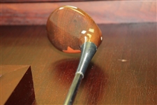 Hal Sutton's Personal Used 1983 PGA Championship at Riviera Winning 3-Wood in Custom Cherry Wood Display