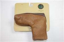 Masters Collection Premium Leather Putter Head Cover Made in USA by Stitch - Original Packaging