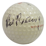 Bob Rosburg Signed Bob Rosburg Medal Logo Golf Ball JSA ALOA