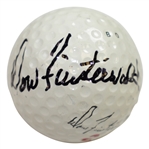 Dow Finsterwald Signed Dow Finsterwald Logo Golf Ball JSA ALOA