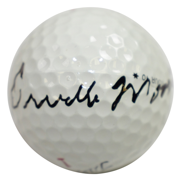 Orville Moody Signed Titleist Logo Golf Ball JSA ALOA