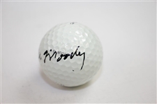Orville Moody Signed Titleist Logo Golf Ball JSA ALOA