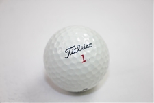 Orville Moody Signed Titleist Logo Golf Ball JSA ALOA