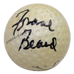 Frank Beard Signed Frank Beard Model Golf Ball JSA ALOA