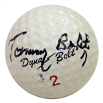 Tommy Bolt Signed  Dyna Bolt Logo Golf Ball JSA ALOA
