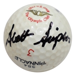 Scott Simpson Signed 1987 US Open at The Olympic Club Logo Golf Ball JSA ALOA