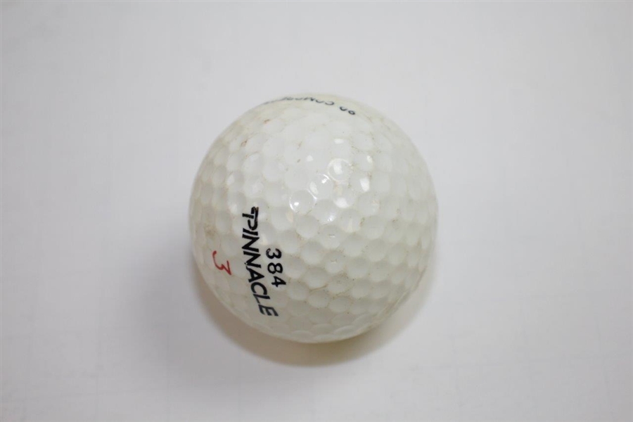 Scott Simpson Signed 1987 US Open at The Olympic Club Logo Golf Ball JSA ALOA