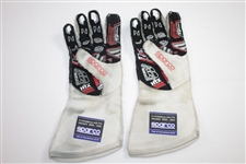 NASCAR Driver Austin Dillon Signed Personal Used Gloves and Shield Protector