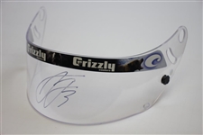 NASCAR Driver Austin Dillon Signed Personal Used Gloves and Shield Protector