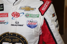 NASCAR Driver Austin Dillon Signed Personal Used Racing Fire Suit JSA ALOA