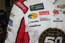 NASCAR Driver Austin Dillon Signed Personal Used Racing Fire Suit JSA ALOA