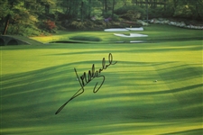 Jose Maria Olazabal Signed 1999 Masters Tournament Poster - Champion JSA ALOA