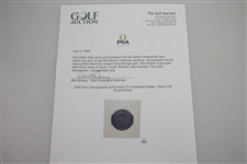 1939 PGA Championship at Pomonok CC Contestant Badge - Henry 'HG' Picard Winner