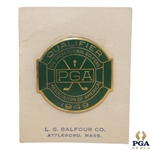 1949 PGA Championship at Hermitage CC Contestant Badge - Sam Snead Winner