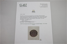 1952 PGA Championship at Big Spring GC Contestant Badge - Jim Turnesa Winner