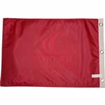 Jordan Spieth Signed 2015 US Open at Chambers Bay Red Screen Flag JSA ALOA
