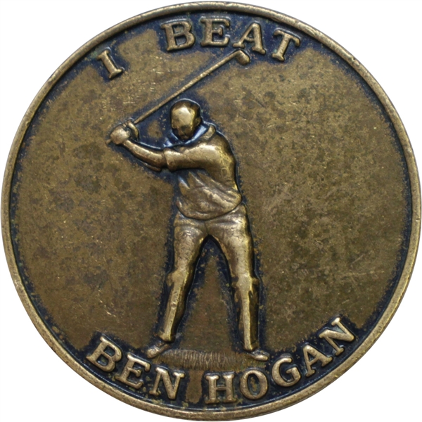'I Beat Ben Hogan' Boy Scouts of America Medal - Sports That Lasts A Lifetime