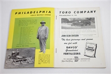 1950 US Open Championship at Merion GC Official Program - Ben Hogan Winner