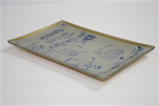 1933 Bobby Jones Course Augusta National Golf Club Opening Commemorative Dish