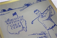 1933 Bobby Jones Course Augusta National Golf Club Opening Commemorative Dish