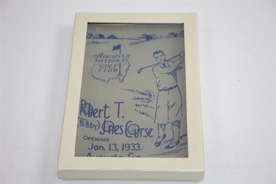 1933 Bobby Jones Course Augusta National Golf Club Opening Commemorative Dish