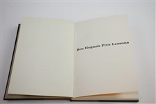 'Ben Hogan's Five Lessons' 1957 Deluxe Ltd Ed Book in Slipcase