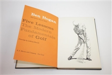 'Ben Hogan's Five Lessons' 1957 Deluxe Ltd Ed Book in Slipcase