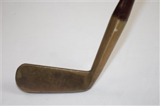 N.Y.S.G. Co. Hillside New York Brass Head Putter