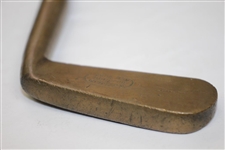 N.Y.S.G. Co. Hillside New York Brass Head Putter
