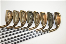 Set of 3-PW Karsten Mfg. Co. PING (BeCu) - Great Play Set - Various Serial Numbers