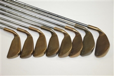 Set of 3-PW Karsten Mfg. Co. PING (BeCu) - Great Play Set - Various Serial Numbers