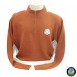 2018 Ryder Cup at Le Golf National European Team Auburn 1/2 Zip Sweater