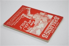 1915 Spaldings 'Hot To Play Golf' by James Braid & Harry Vardon