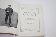 1915 Spaldings 'Hot To Play Golf' by James Braid & Harry Vardon