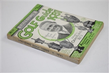 1931 Spaldings Athletic Library Golf Guide with Bobby Jones & Trophies on Cover