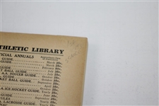 1931 Spaldings Athletic Library Golf Guide with Bobby Jones & Trophies on Cover