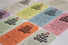 Full 1968 US Open at Oak Hill Country Club Ticket Set