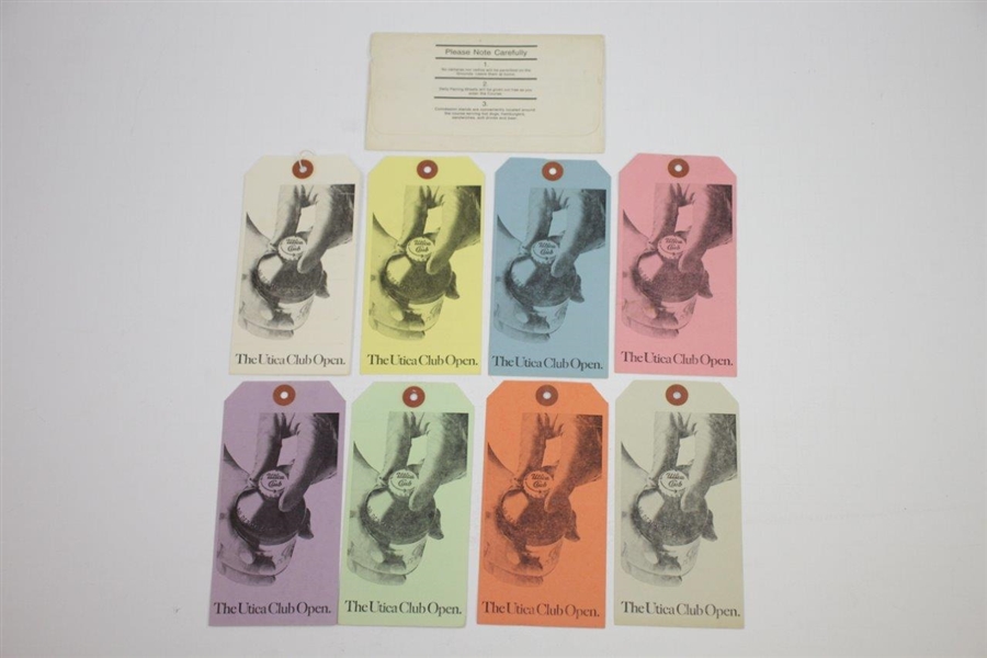 Full 1968 US Open at Oak Hill Country Club Ticket Set