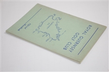 Vintage Royal Guernsey Golf Club Official Handbook
