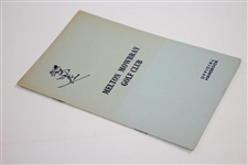 Melton Mowbray Golf Club Official Handbook