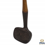 Seldom Seen 1897 The Spalding Wright & Ditson Selected Center-Shafted Lofting-Mashie - 4lb Swing Weight 