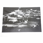 1964 Wire Photo of Colonial CC at Lynnfield, Mass. - First Nighttime Professional Golf Tournament!