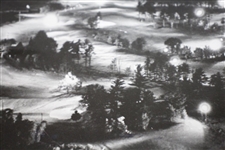 1964 Wire Photo of Colonial CC at Lynnfield, Mass. - First Nighttime Professional Golf Tournament!