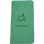 Masters Tournament Official April 1996 Yardage Book - Revised 10/98