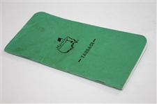 Masters Tournament Official April 1996 Yardage Book - Revised 10/98