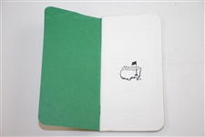 Masters Tournament Official April 1996 Yardage Book - Revised 10/98