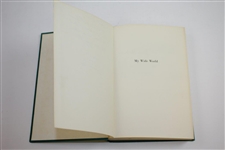1973 'My Wide World' Golf Book by Jim McKay Signed & Inscribed to Charles Price - The Charles Price Collection