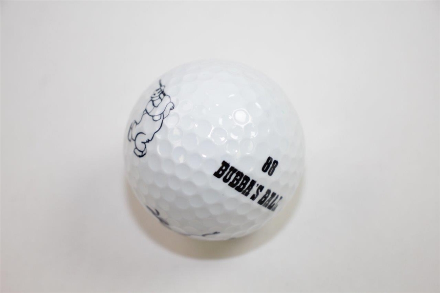 Justin Rose Signed Bubba's Ball Logo Golf Ball JSA ALOA
