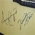 Vince Gill & Amy Grant Gill Signed Epiphone Acoustic Guitar - Caddies For A Cause JSA ALOA